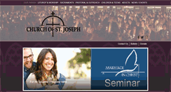 Desktop Screenshot of churchofstjoseph.org
